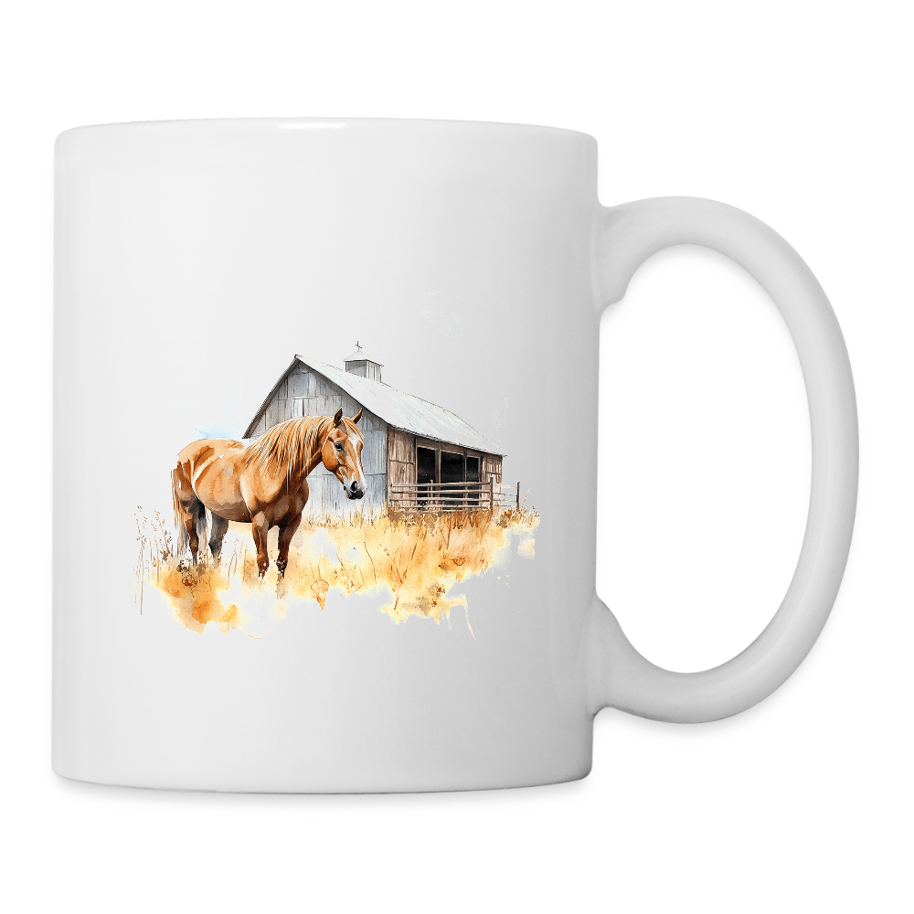 HoresBarn Coffee/Tea Mug - white