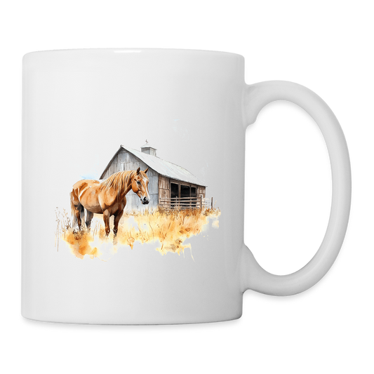 HoresBarn Coffee/Tea Mug - white
