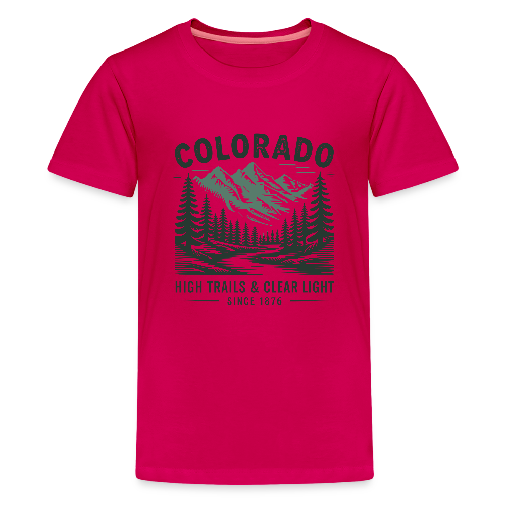 Colorado Kids' Premium T-Shirt - dark pink