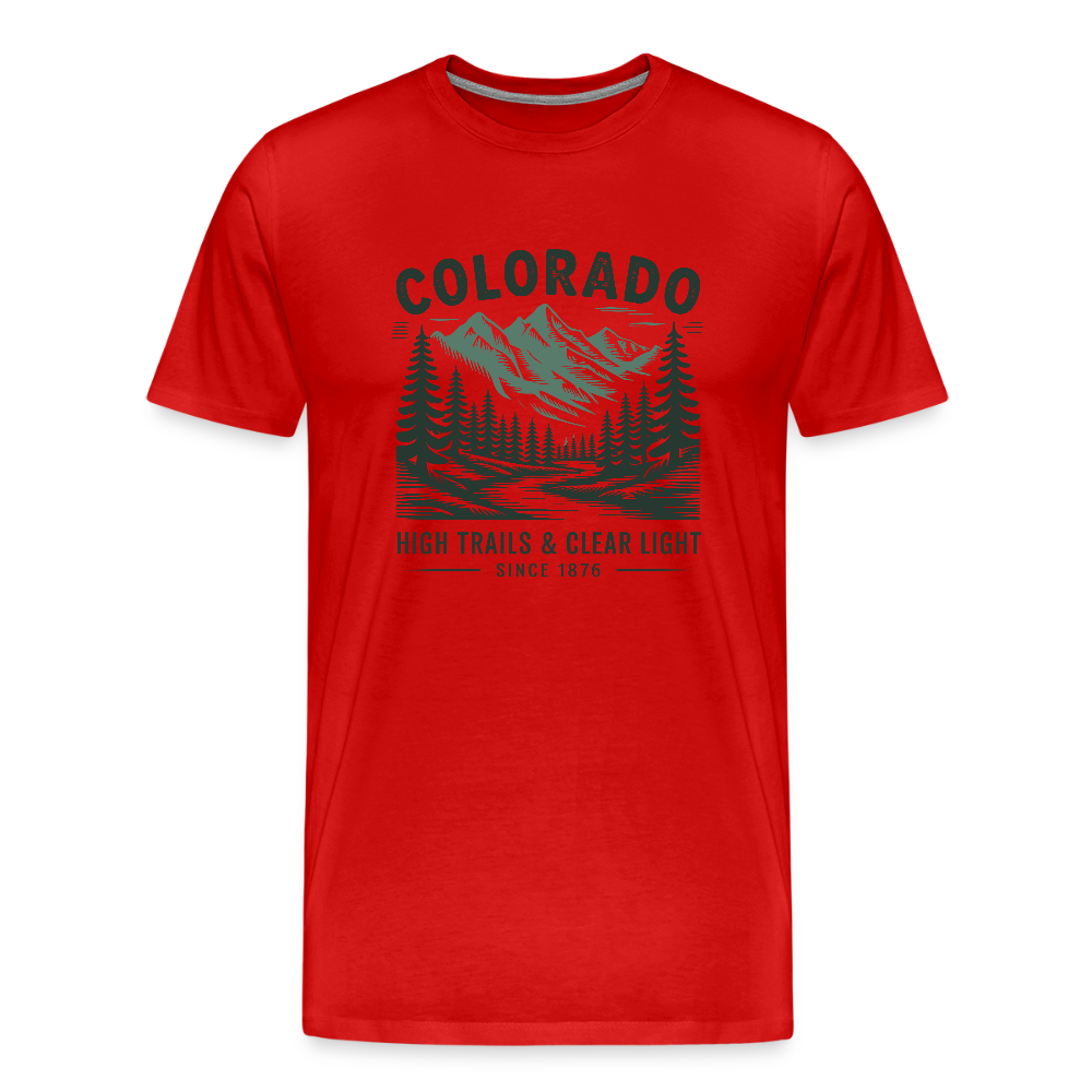 Colorado Men's Premium T-Shirt - red