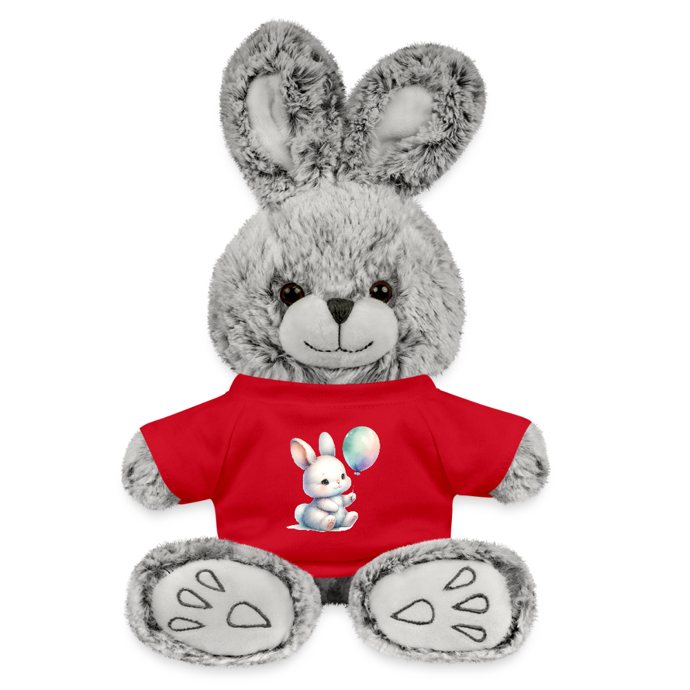 Rabbit-Bunny with Balloon - red