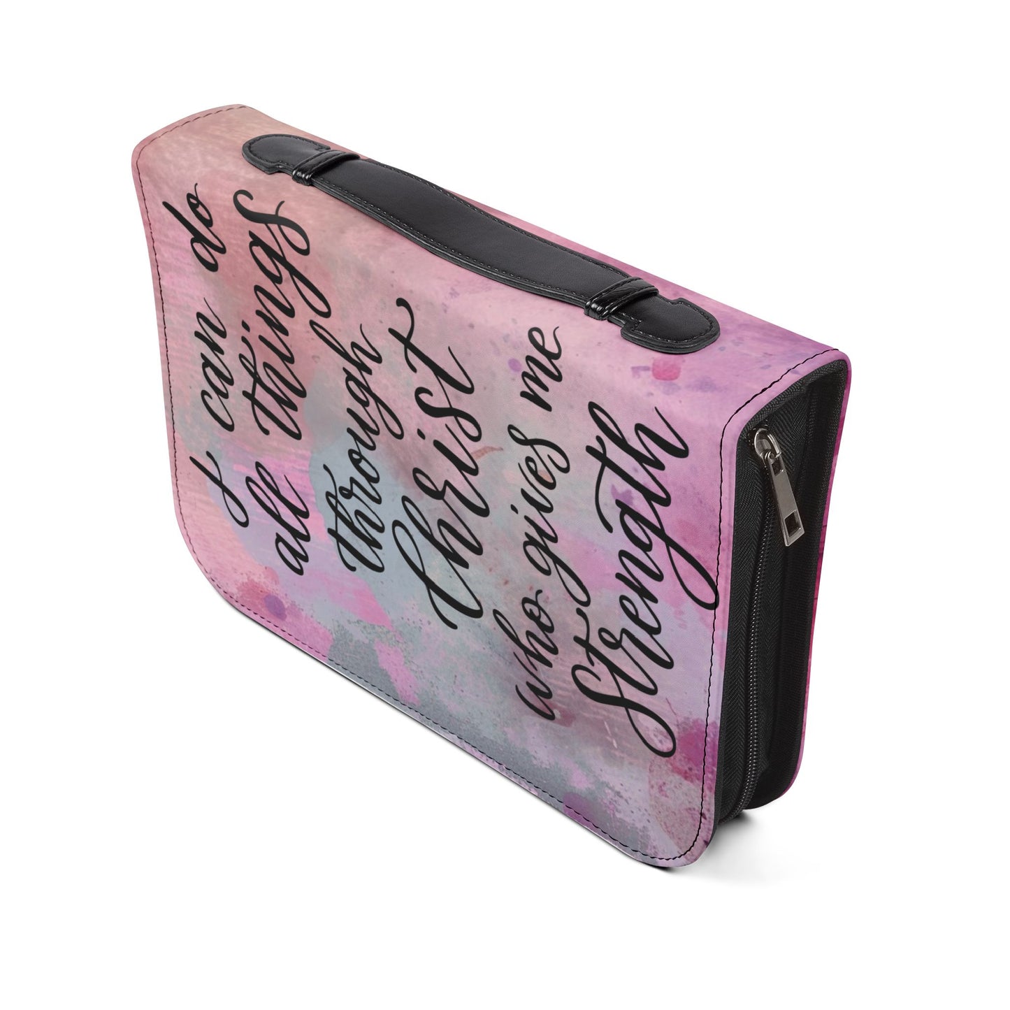 Inspirational Bible Cover | Christian Gift, Faith Journal, Religious Accessory, Church Supplies, Encouragement