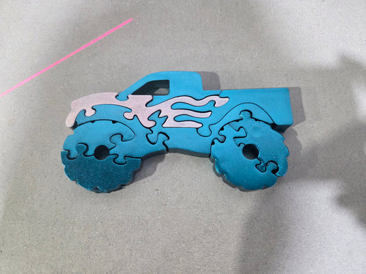 Custom Order - Resin Truck puzzle
