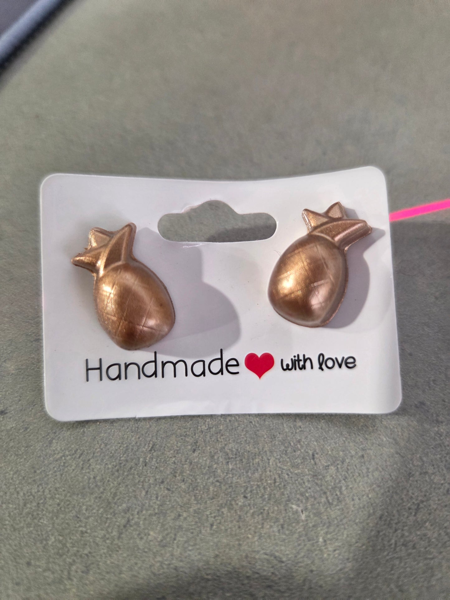 Custom Order - Resin Fruit Earrings