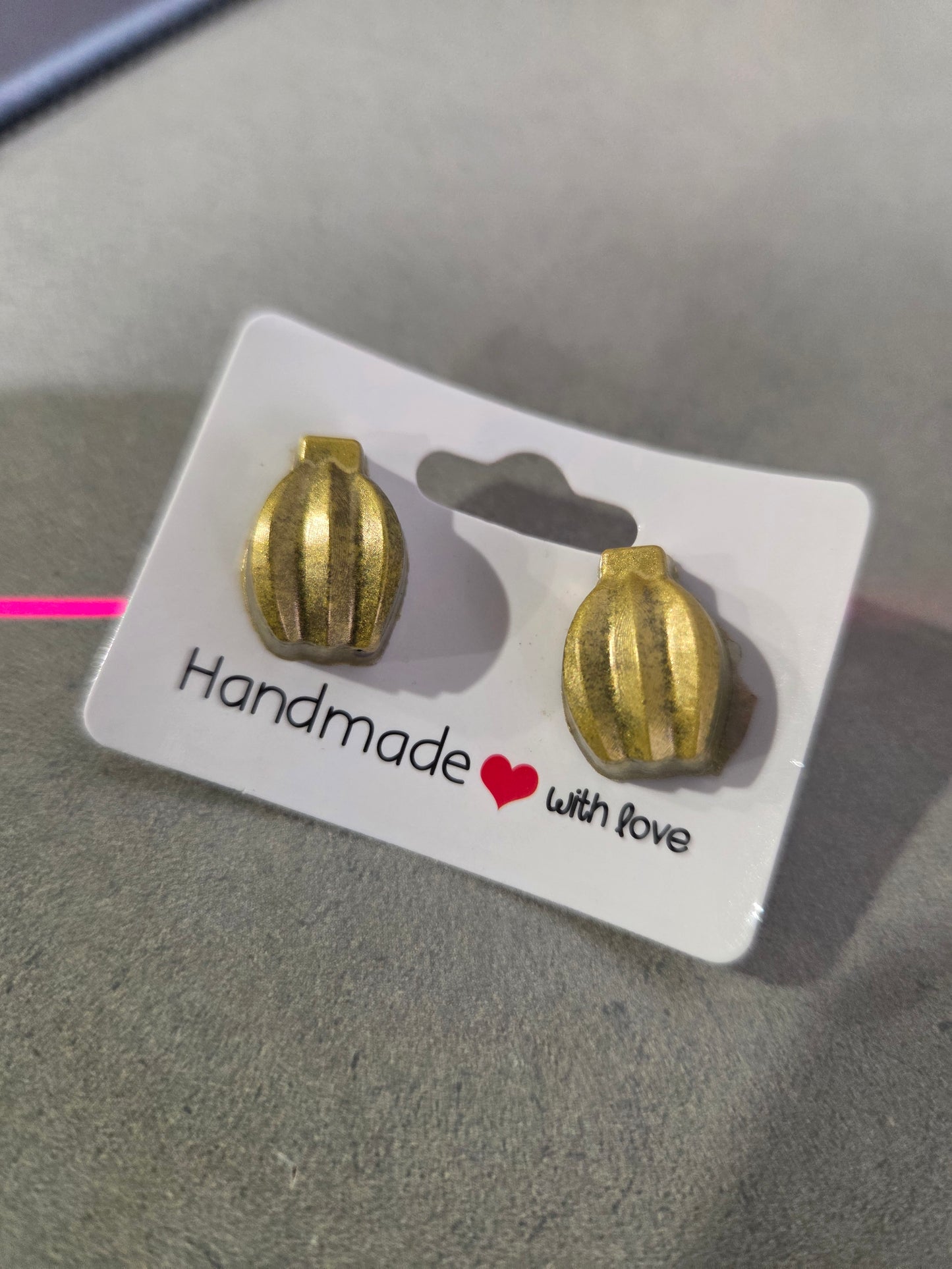 Custom Order - Resin Fruit Earrings