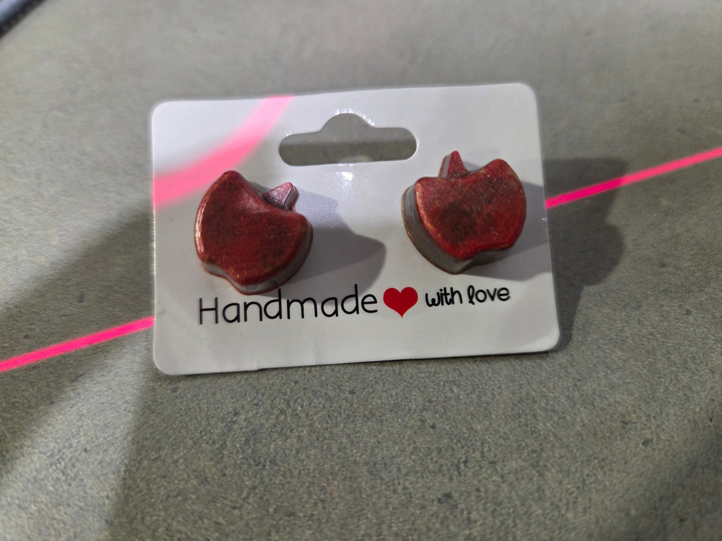 Custom Order - Resin Fruit Earrings