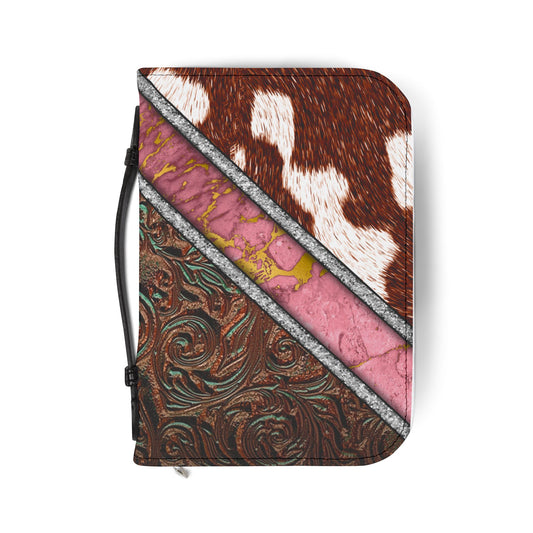 Rustic Leather Bible Cover | Elegant Faith Accessory, Religious Gift, Church Supplies, Personalized Scripture Case, Anniversary Gift