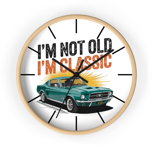 Vintage Car Wall Clock - Classic Auto Decor for Car Lovers, Unique Gift for Him or Her, Retro Car Enthusiast, Birthday and [...]