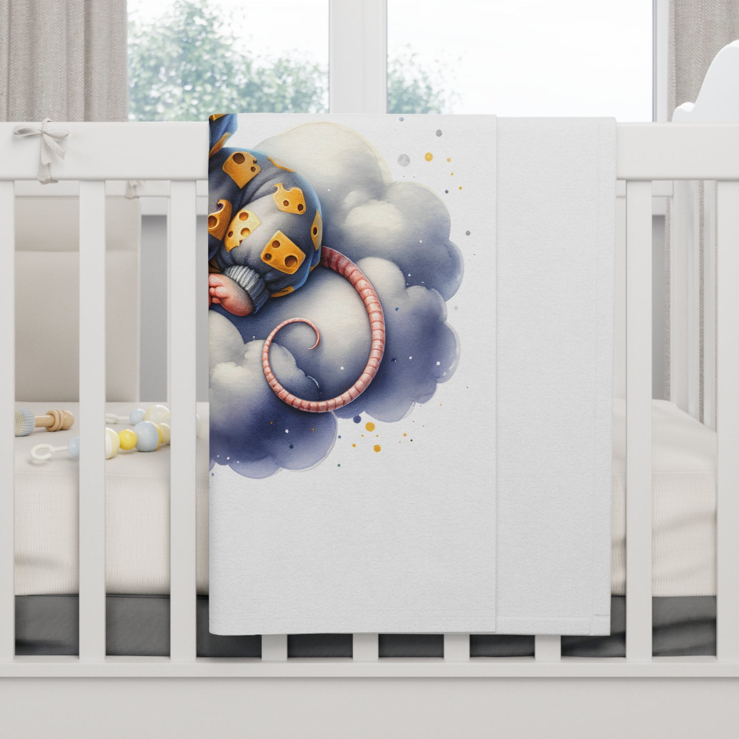 Soft Fleece Baby Blanket with Moon and Stars Design, Cozy Nursery Decor, Perfect Baby Shower Gift, Snuggle Blanket, Adorable Baby [...]