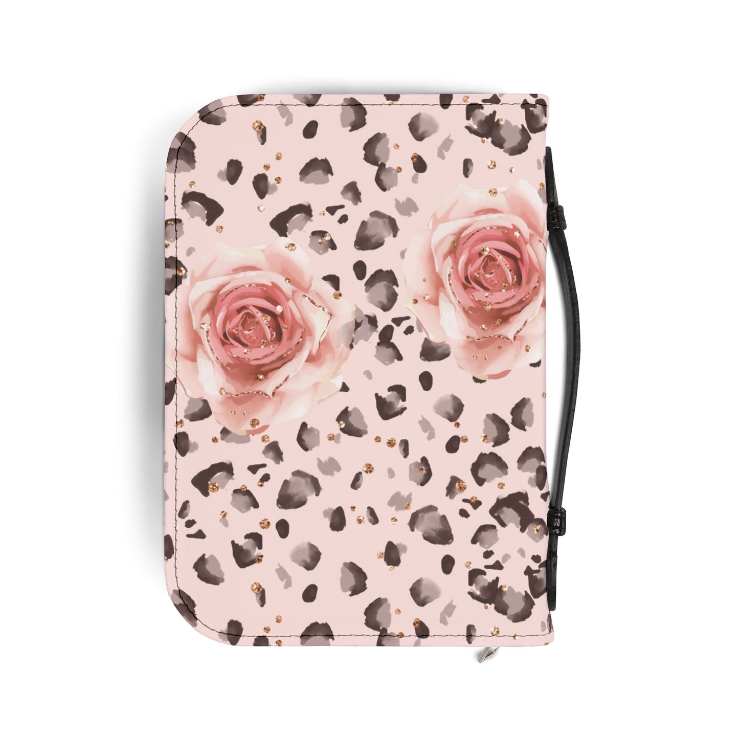 Blush Floral Bible Cover, Elegant Religious Gift for Women, Church Accessories, Personalized Scripture Holder, Christian Journal Cover