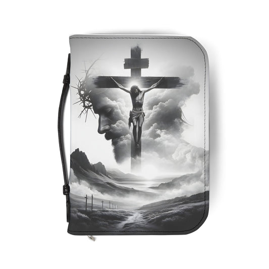 Spiritual Bible Cover with Inspirational Quotes, Faithful Gift for Christians, Church Accessories, Religious Decor, Psalm 23:1