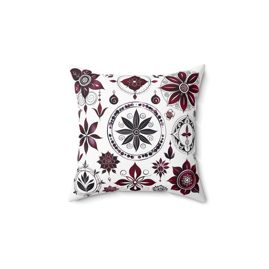 Bohemian Floral Throw Pillow | Cozy Home Decor, Accent Cushion, Gift for Her, Living Room Decor, Boho Chic Styling