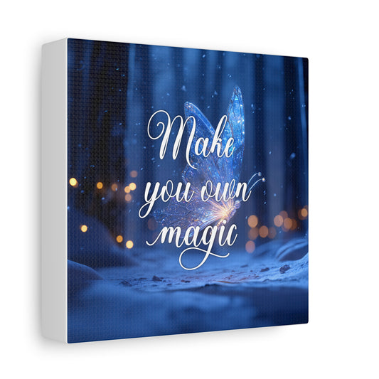 Make Your Own Magic Canvas Art - Enchanted Wall Decor, Inspirational Gift, Fairy-Themed Home Decor, Fantasy Art Print, Magical Living [...]