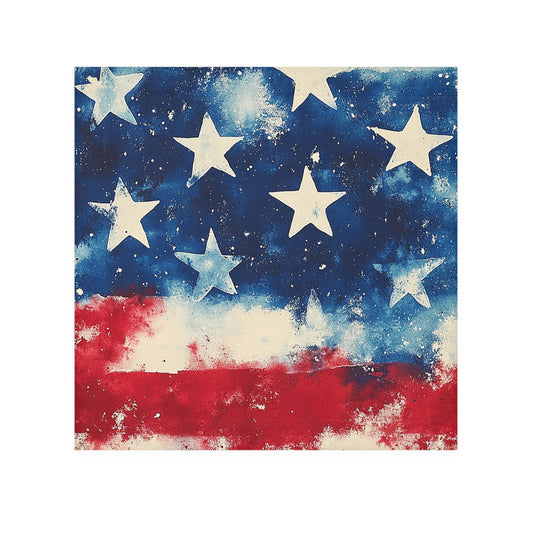 Patriotic Face Towel - Perfect for Fourth of July, Summer Picnics, BBQs, Home Decor, and Gifts