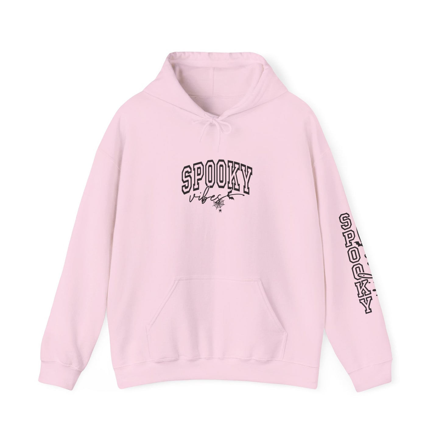 Spooky Sweatshirt for Halloween, Unisex Hooded Sweatshirt, Cozy Fall Apparel, Ghostly Gift, October Celebrations, Casual Halloween Wear