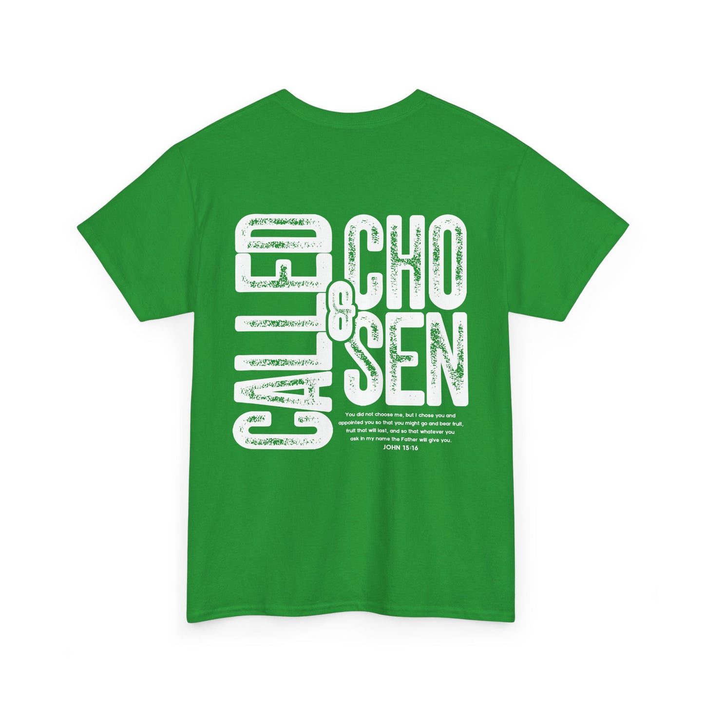 Unisex Heavy Cotton Tee - Called & Chosen, Inspirational Graphic Shirt, Faith-Based Apparel, Everyday Casual Wear, Perfect Gift for [...]