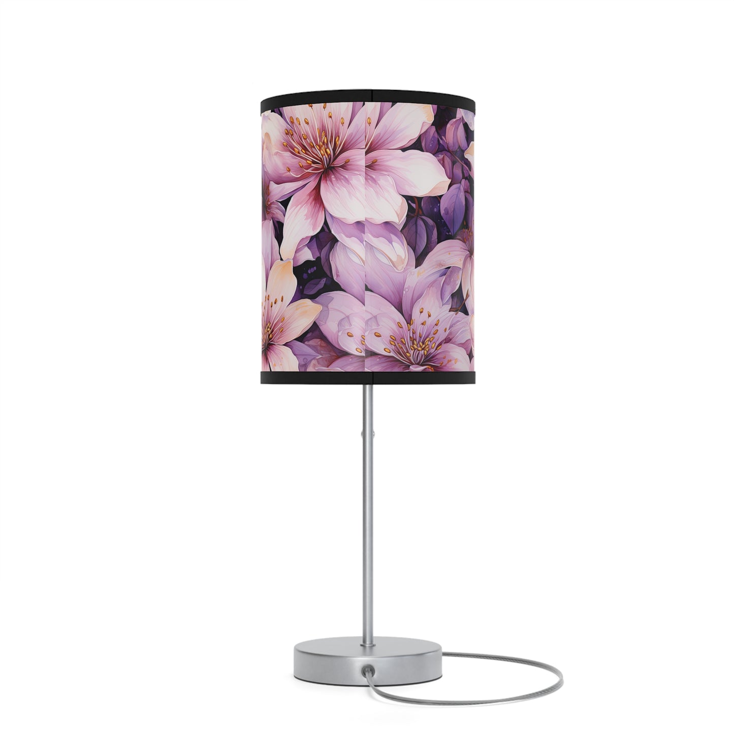 Floral Table Lamp | Elegant Home Decor, Nightstand Light, Bedroom Accent, Gift for Her, Modern Lighting Solution