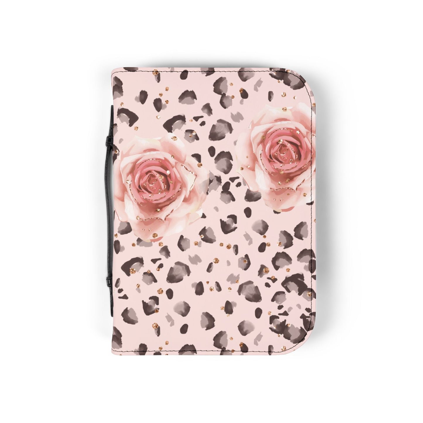 Blush Floral Bible Cover, Elegant Religious Gift for Women, Church Accessories, Personalized Scripture Holder, Christian Journal Cover