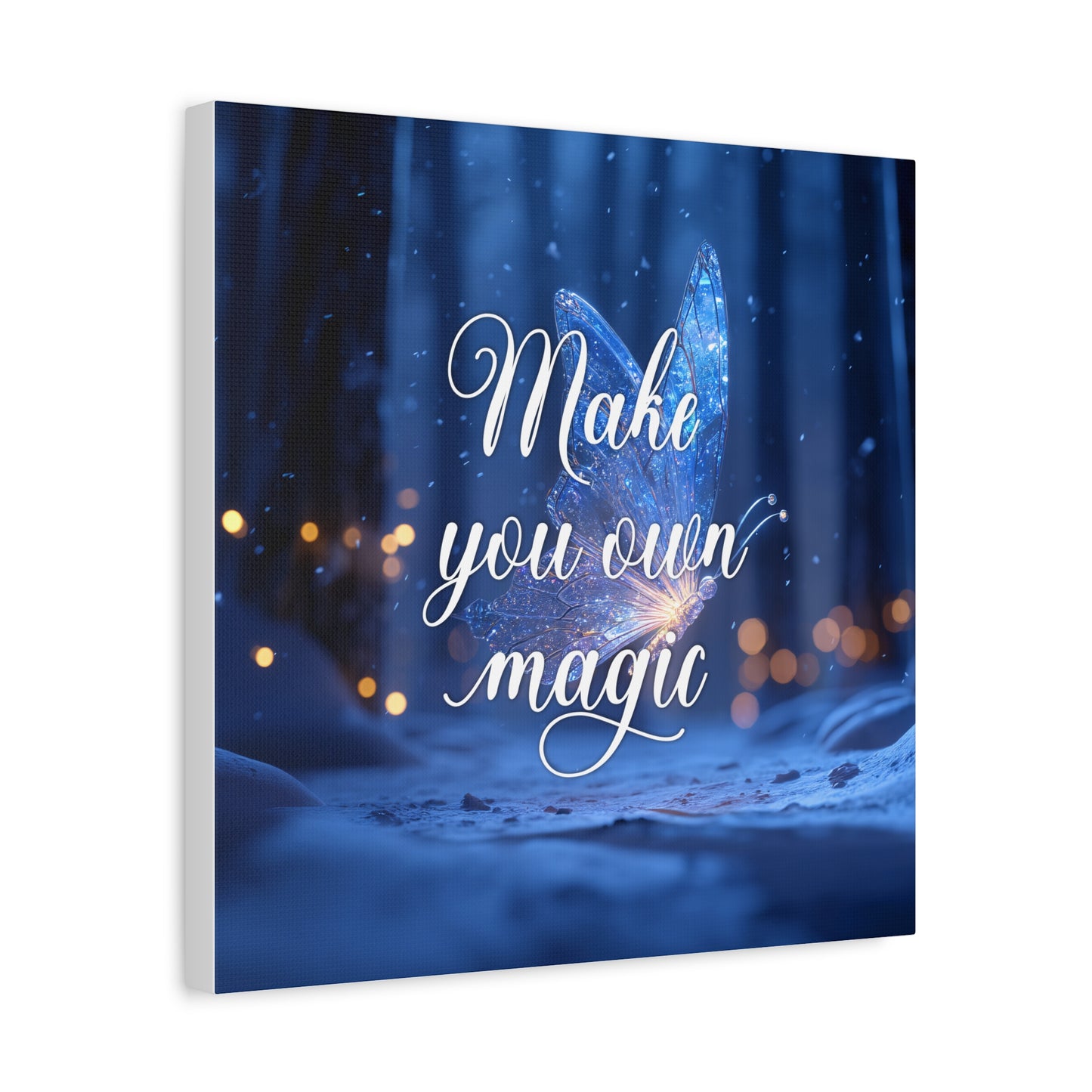 Make Your Own Magic Canvas Art - Enchanted Wall Decor, Inspirational Gift, Fairy-Themed Home Decor, Fantasy Art Print, Magical Living [...]