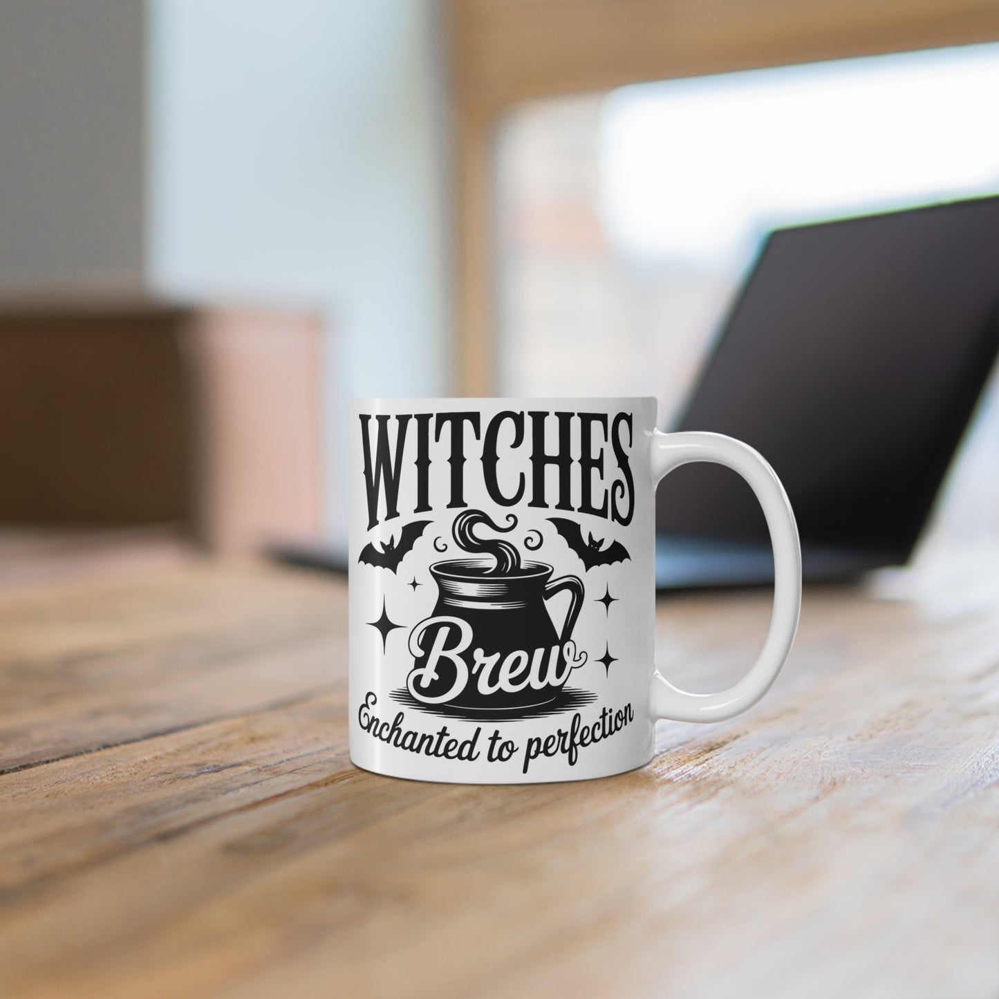 Witches Brew Mug | Enchanted Coffee Cup, Cute Gift for Witches, Halloween Decor, Spooky Tea Cup, Magical Kitchenware