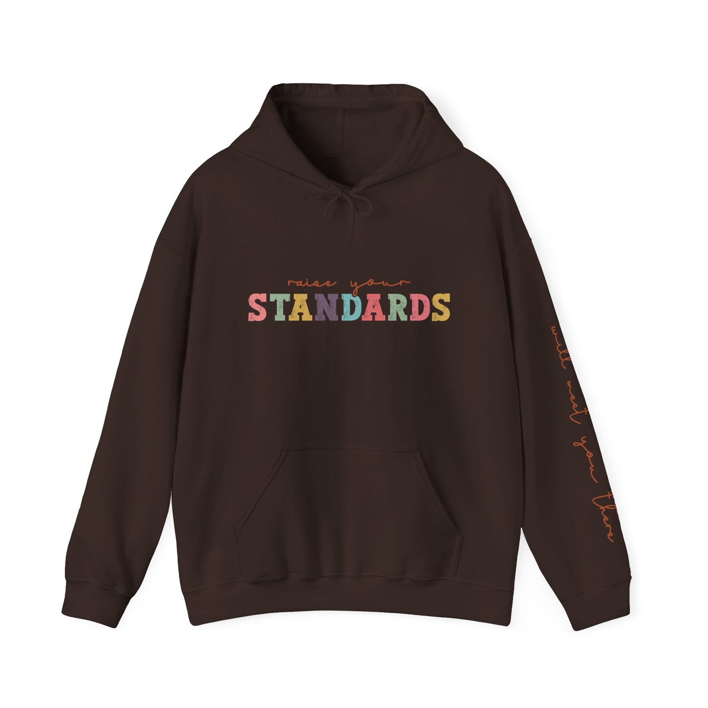 Colorful Inspirational Hooded Sweatshirt - Unisex, Cozy Gift, Motivational Wear, Trendy Apparel, Perfect for All Occasions