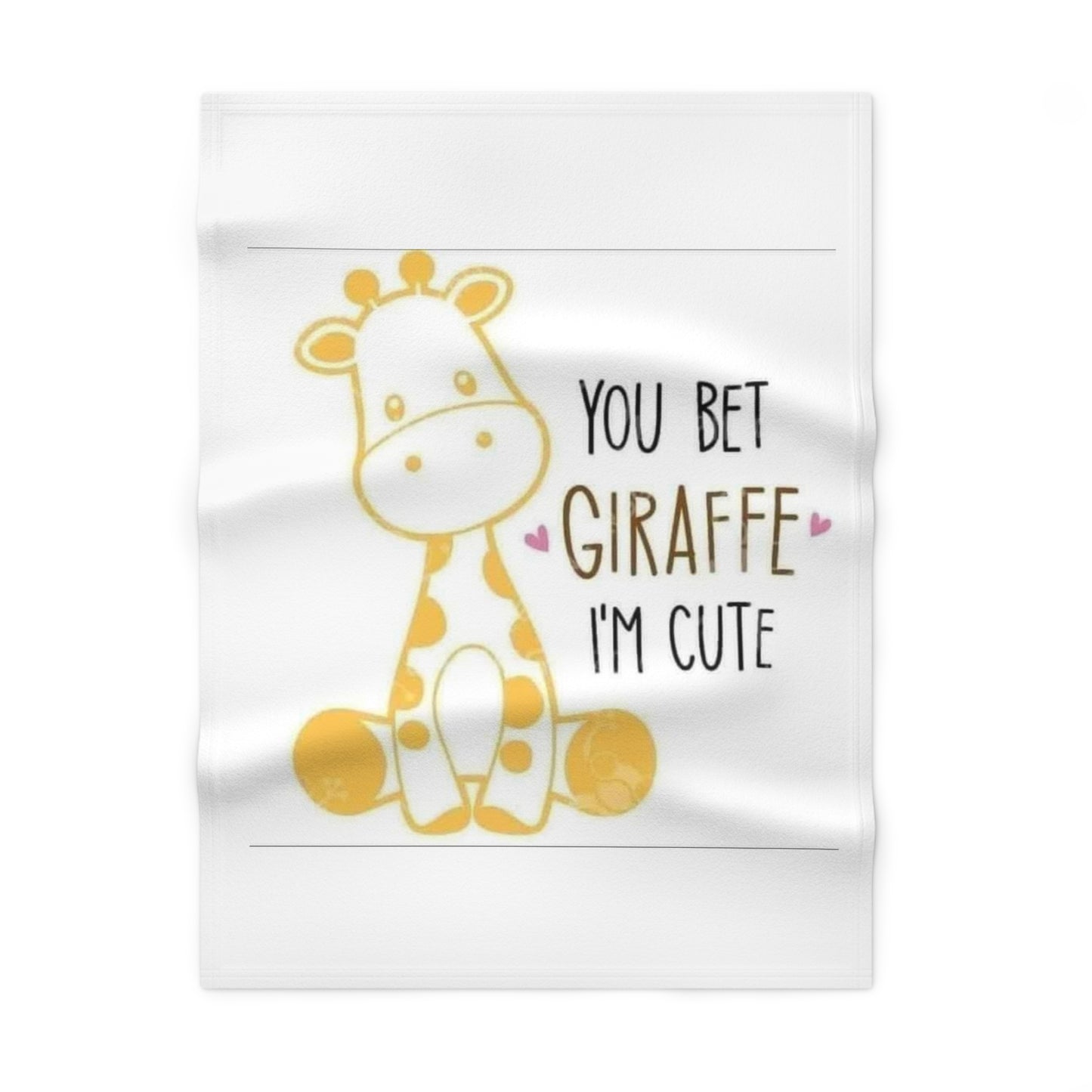 Cute Giraffe Baby Blanket, Soft Fleece Nursery Decor, Ideal Baby Shower Gift, Infant Snuggle Blanket, Childrens Room Accent