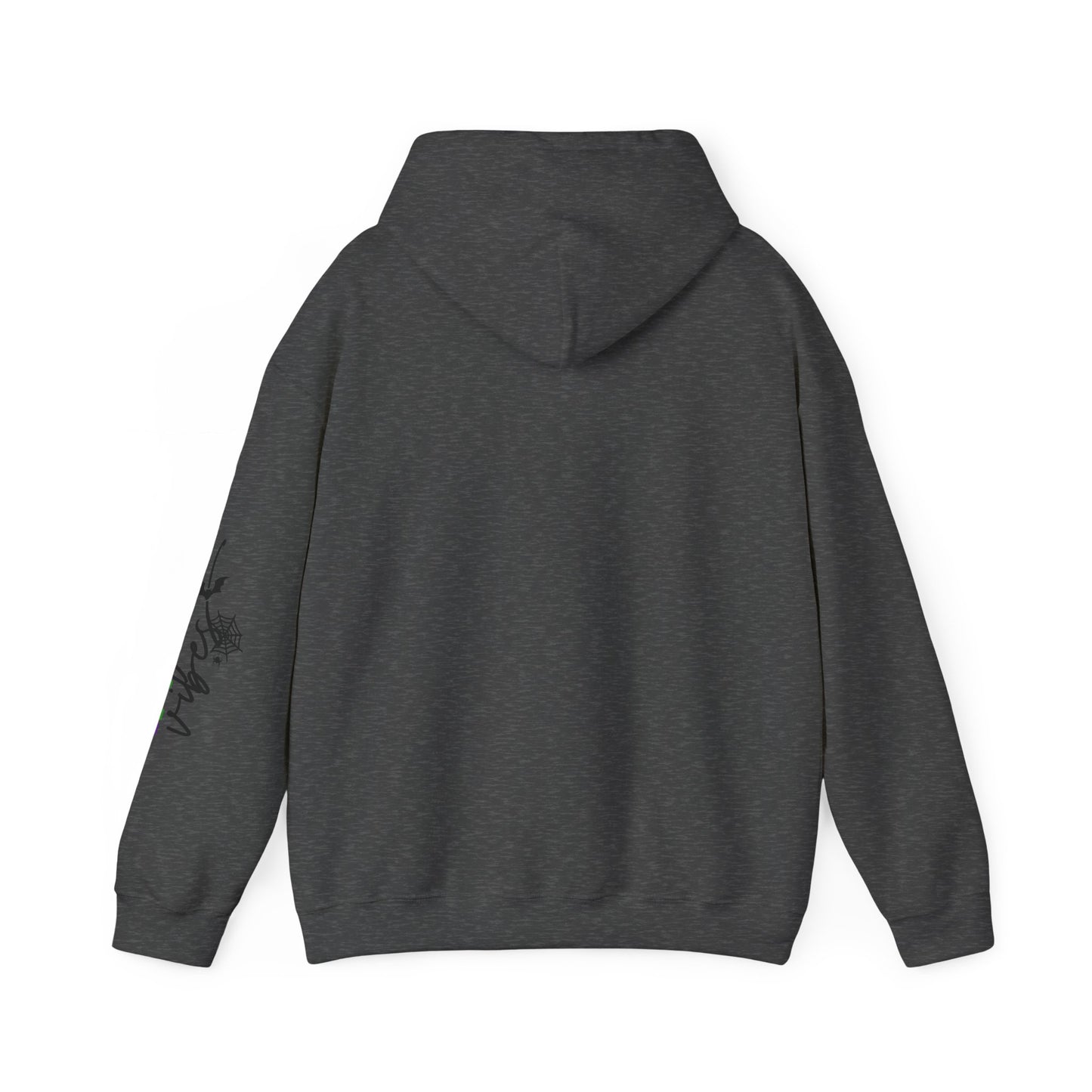Spooky Vibes Hoodie, Unisex Fall Sweatshirt for Halloween, Cozy Casual Wear, Perfect Gift for Parties, Mens and Womens Clothing