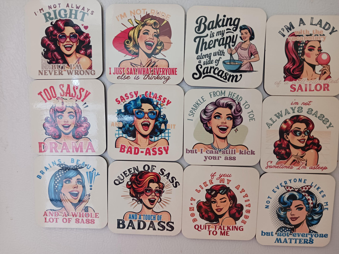 3x3 fridge magnets