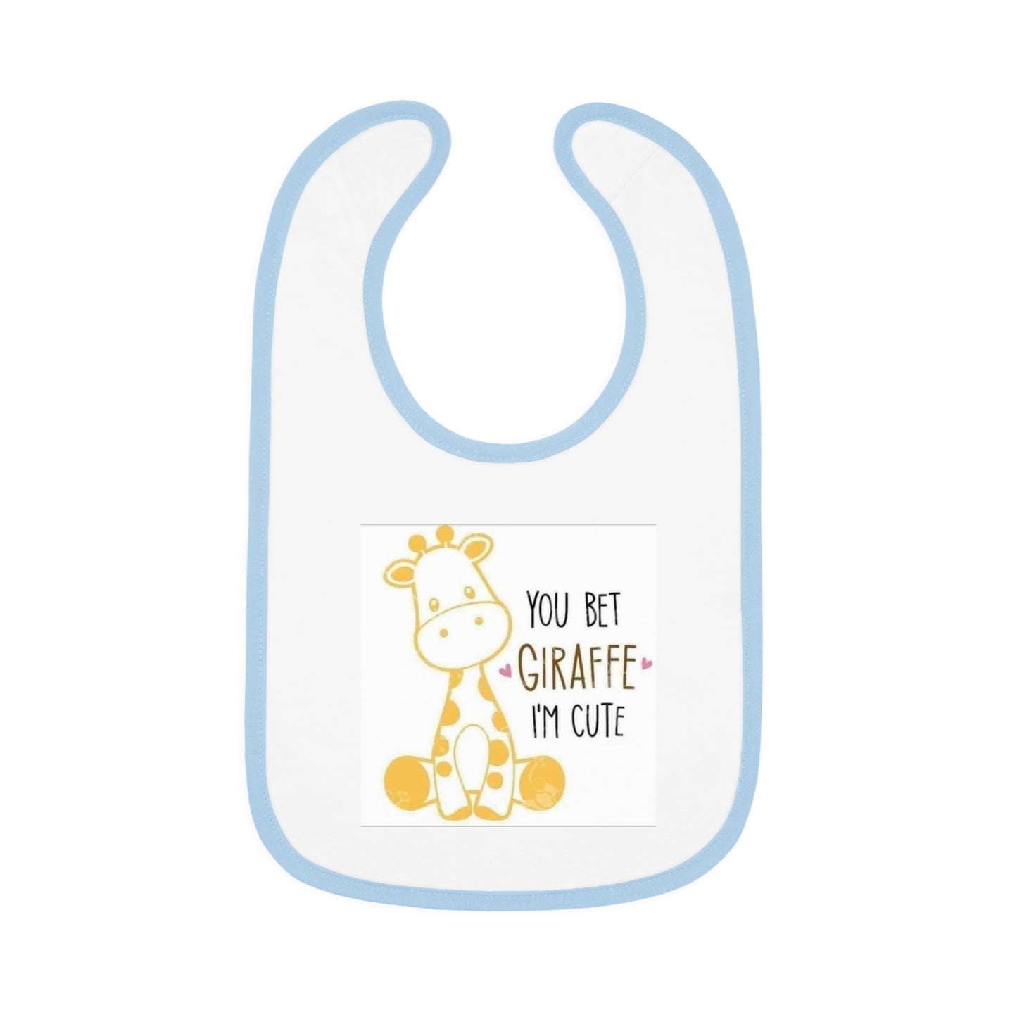 Cute Giraffe Baby Bib, Perfect for New Parents, Baby Shower Gift, Toddler Feeding, Nursery Decor