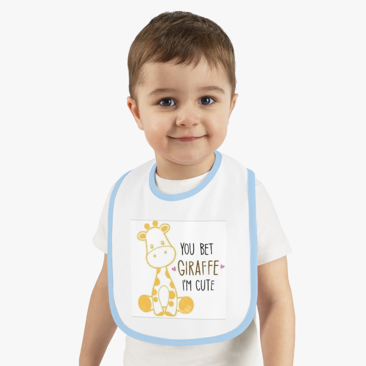 Cute Giraffe Baby Bib, Perfect for New Parents, Baby Shower Gift, Toddler Feeding, Nursery Decor