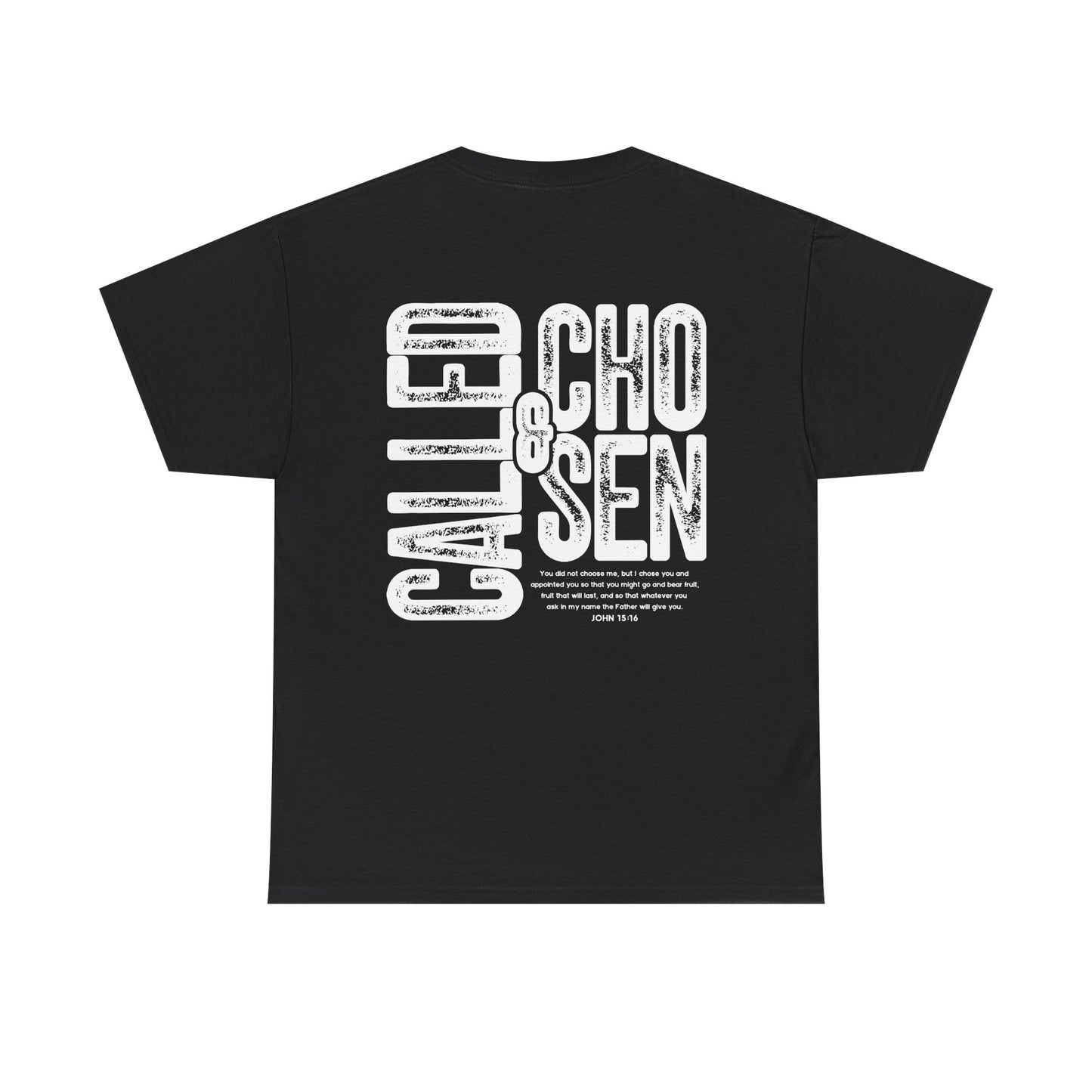 Unisex Heavy Cotton Tee - Called & Chosen, Inspirational Graphic Shirt, Faith-Based Apparel, Everyday Casual Wear, Perfect Gift for [...]