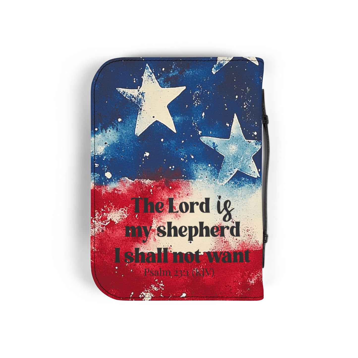 Patriotic Bible Cover, Faith-Based Gift, Devotional Organizer, Christian Accessories, Great for Holidays
