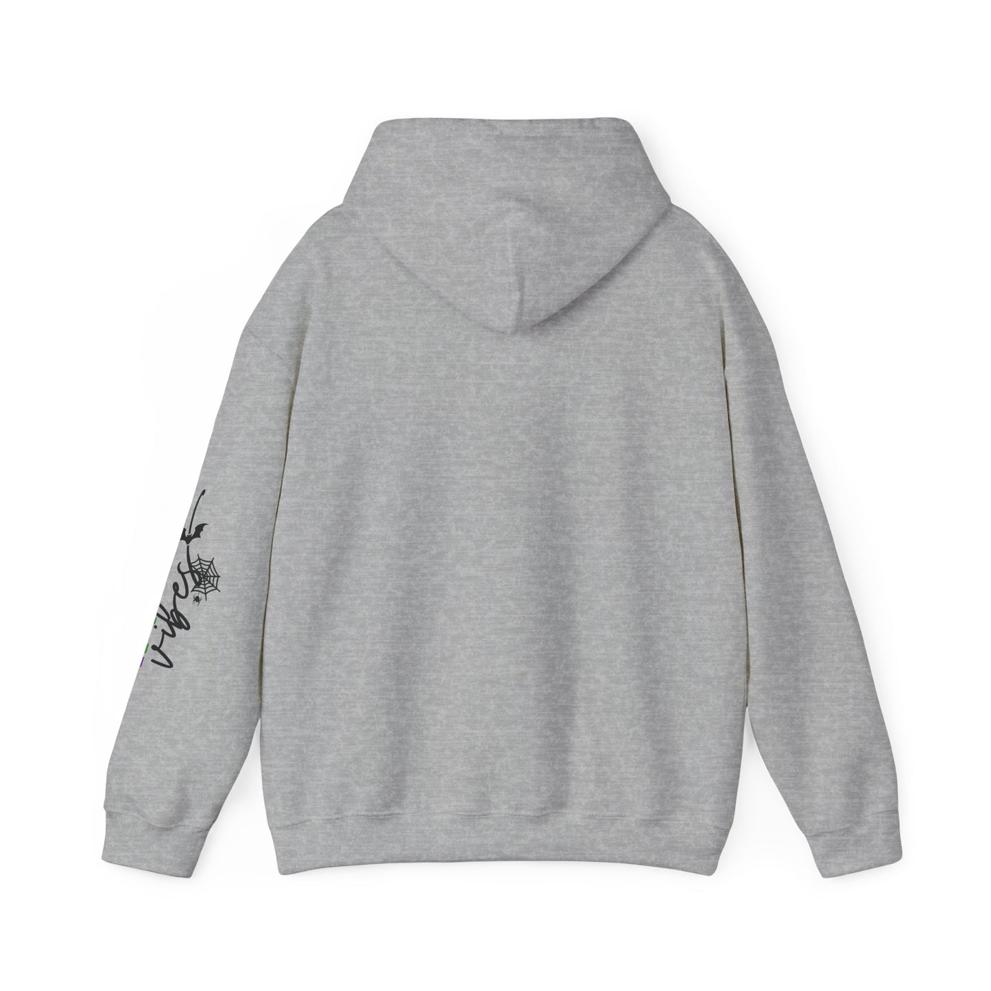 Spooky Vibes Hoodie, Unisex Fall Sweatshirt for Halloween, Cozy Casual Wear, Perfect Gift for Parties, Mens and Womens Clothing