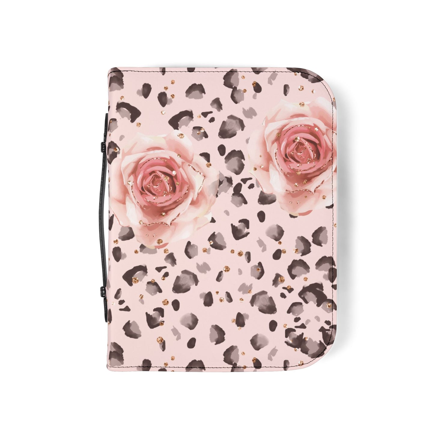 Blush Floral Bible Cover, Elegant Religious Gift for Women, Church Accessories, Personalized Scripture Holder, Christian Journal Cover