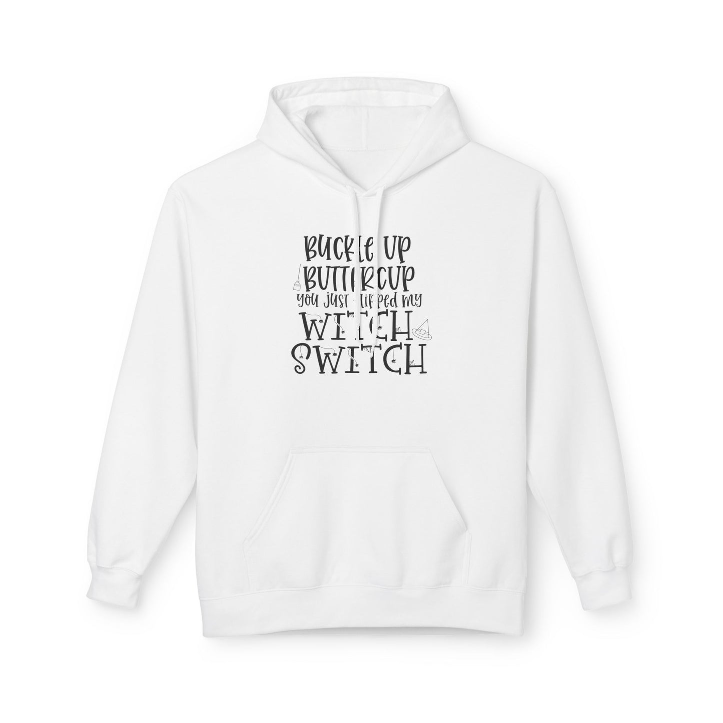 Fun Witch Switch Hoodie | Cozy Unisex Pullover | Halloween Gift | Casual Wear | Witchy Apparel | Spooky Season Style
