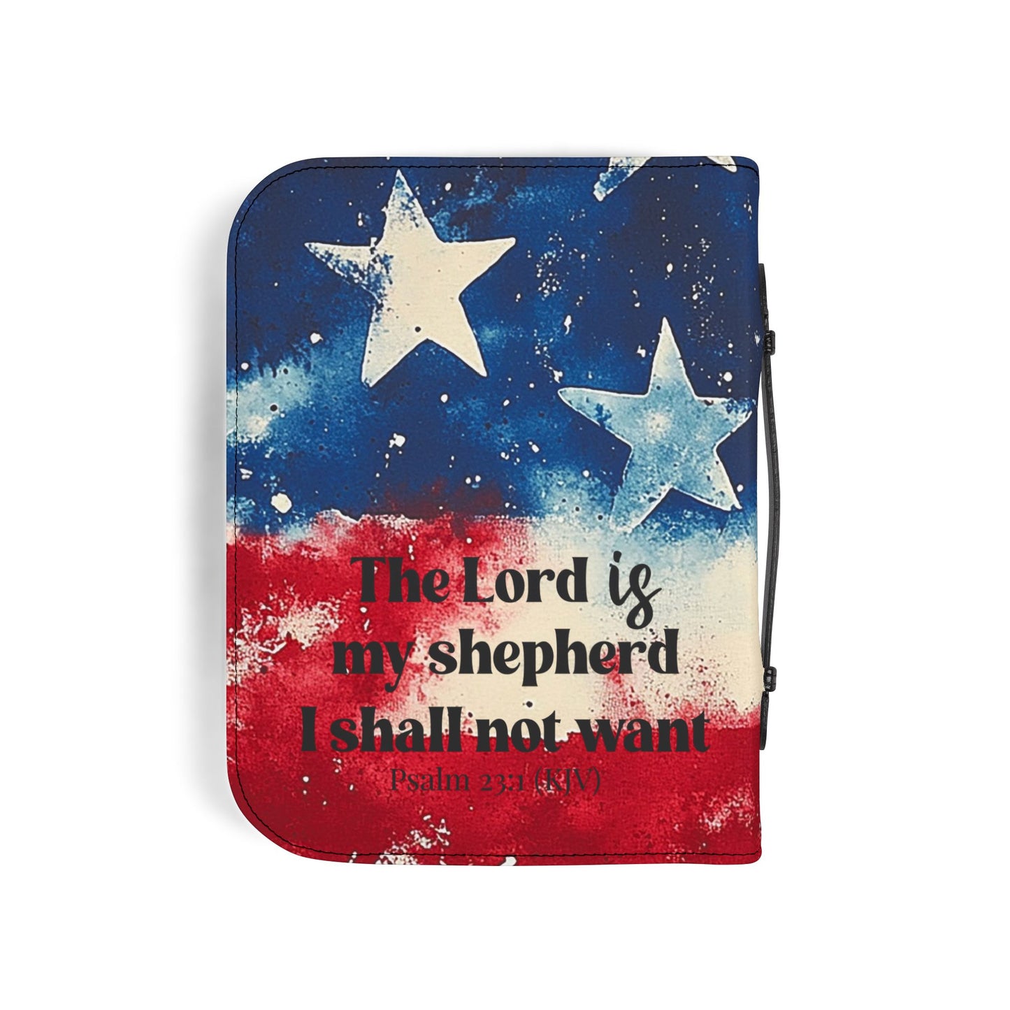 Patriotic Bible Cover, Faith-Based Gift, Devotional Organizer, Christian Accessories, Great for Holidays