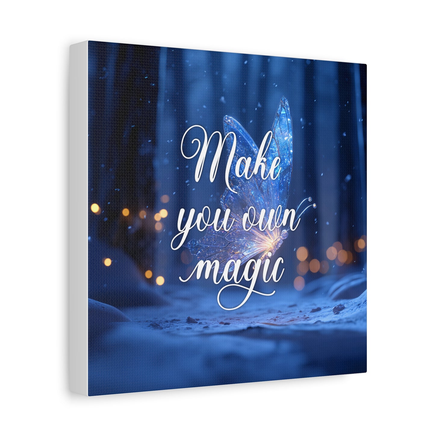 Make Your Own Magic Canvas Art - Enchanted Wall Decor, Inspirational Gift, Fairy-Themed Home Decor, Fantasy Art Print, Magical Living [...]
