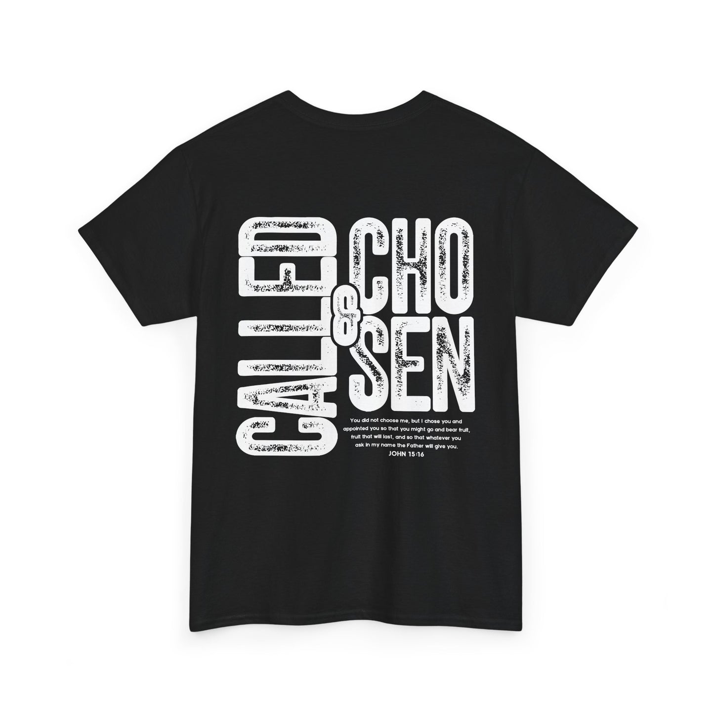 Unisex Heavy Cotton Tee - Called & Chosen, Inspirational Graphic Shirt, Faith-Based Apparel, Everyday Casual Wear, Perfect Gift for [...]