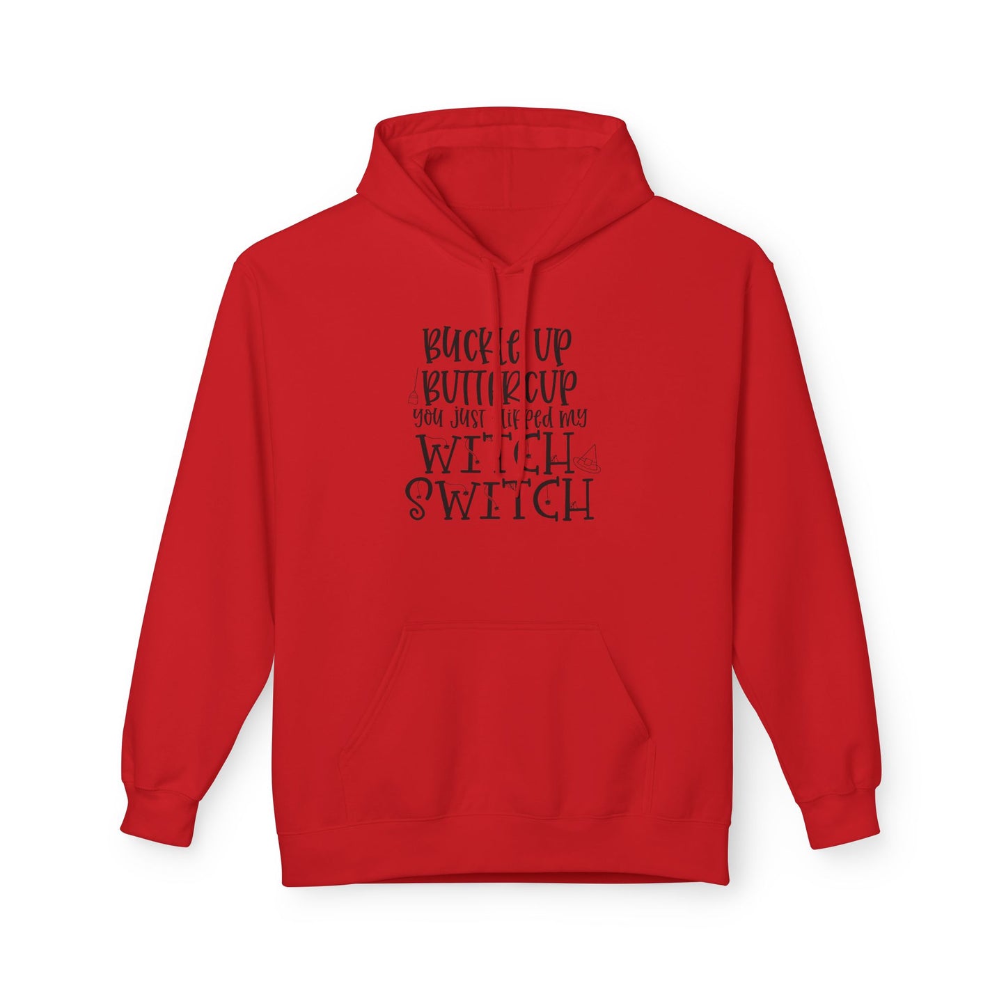 Fun Witch Switch Hoodie | Cozy Unisex Pullover | Halloween Gift | Casual Wear | Witchy Apparel | Spooky Season Style