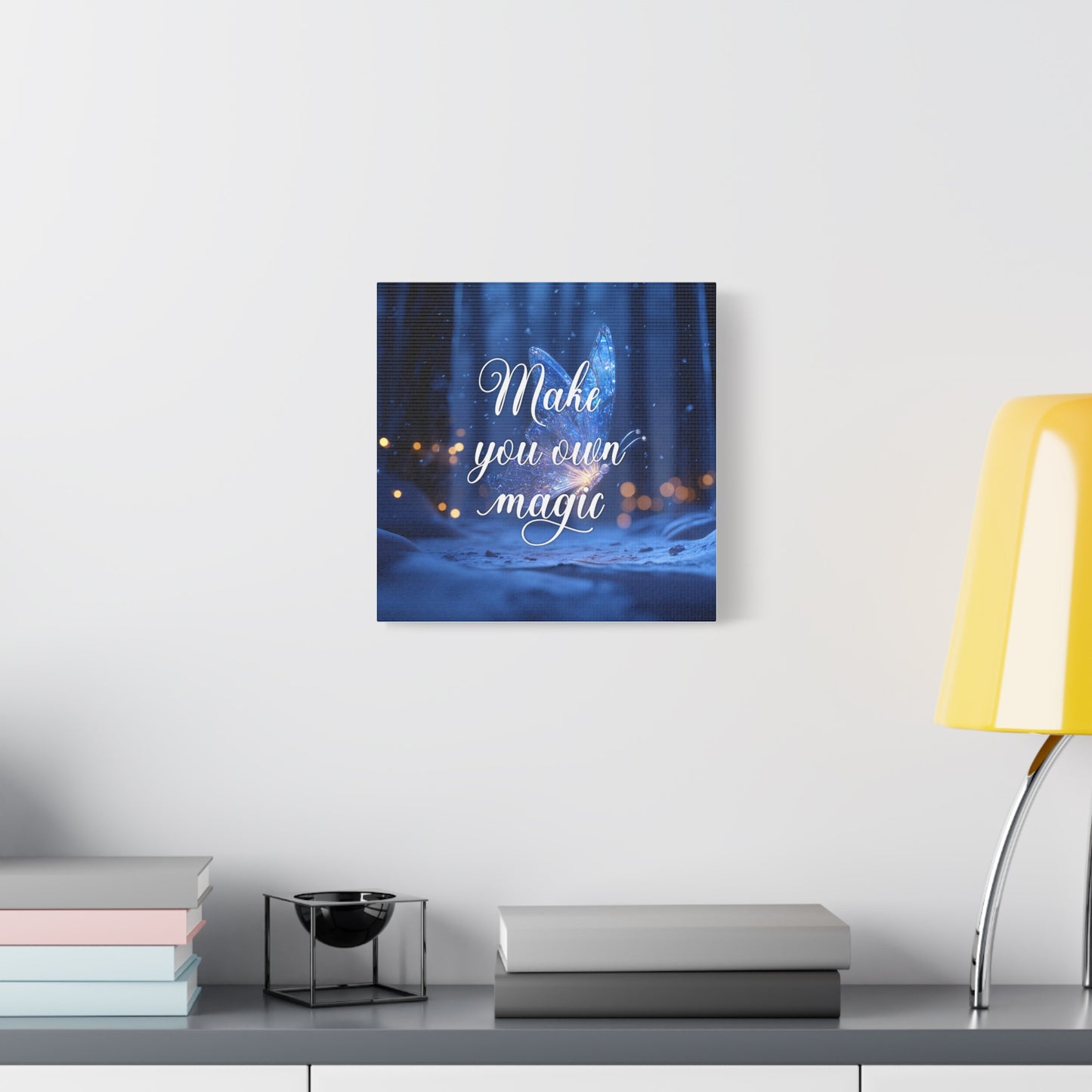 Make Your Own Magic Canvas Art - Enchanted Wall Decor, Inspirational Gift, Fairy-Themed Home Decor, Fantasy Art Print, Magical Living [...]