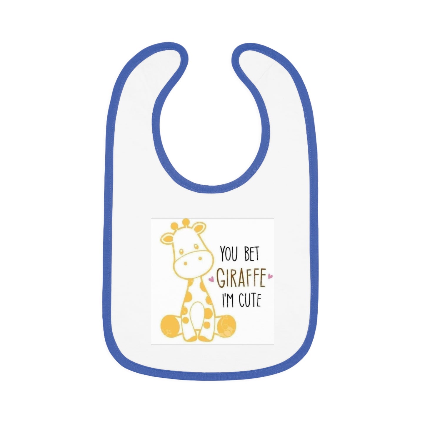 Cute Giraffe Baby Bib, Perfect for New Parents, Baby Shower Gift, Toddler Feeding, Nursery Decor