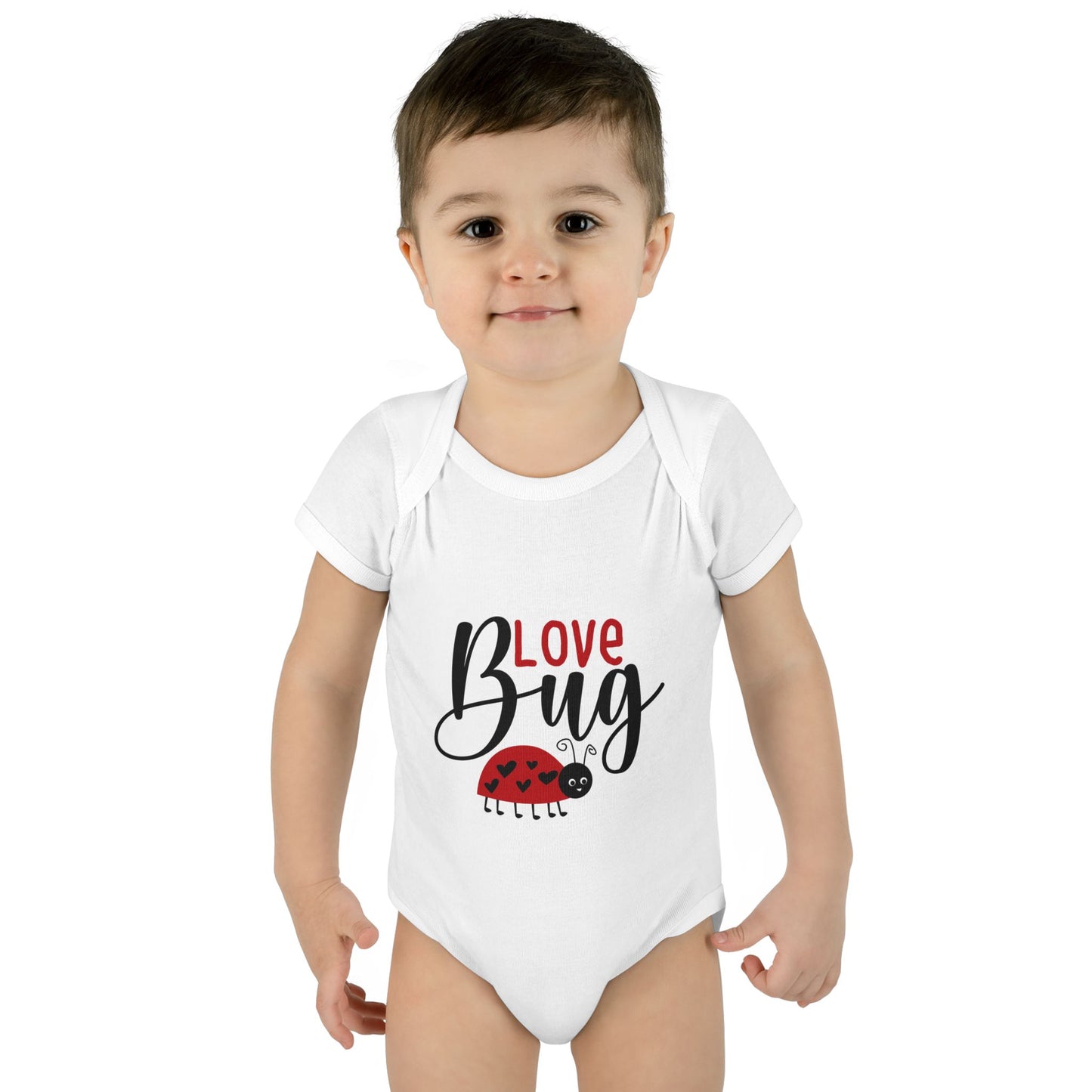 Love Bug Infant Bodysuit, Cute Baby Outfit, Toddler Gift, Baby Shower Present, Valentine's Day Apparel, Spring Fashion