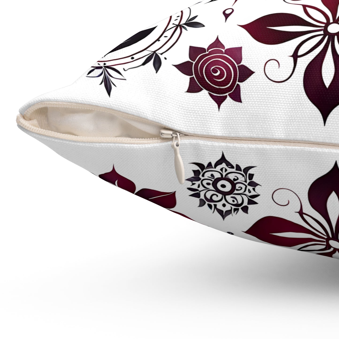 Bohemian Floral Throw Pillow | Cozy Home Decor, Accent Cushion, Gift for Her, Living Room Decor, Boho Chic Styling