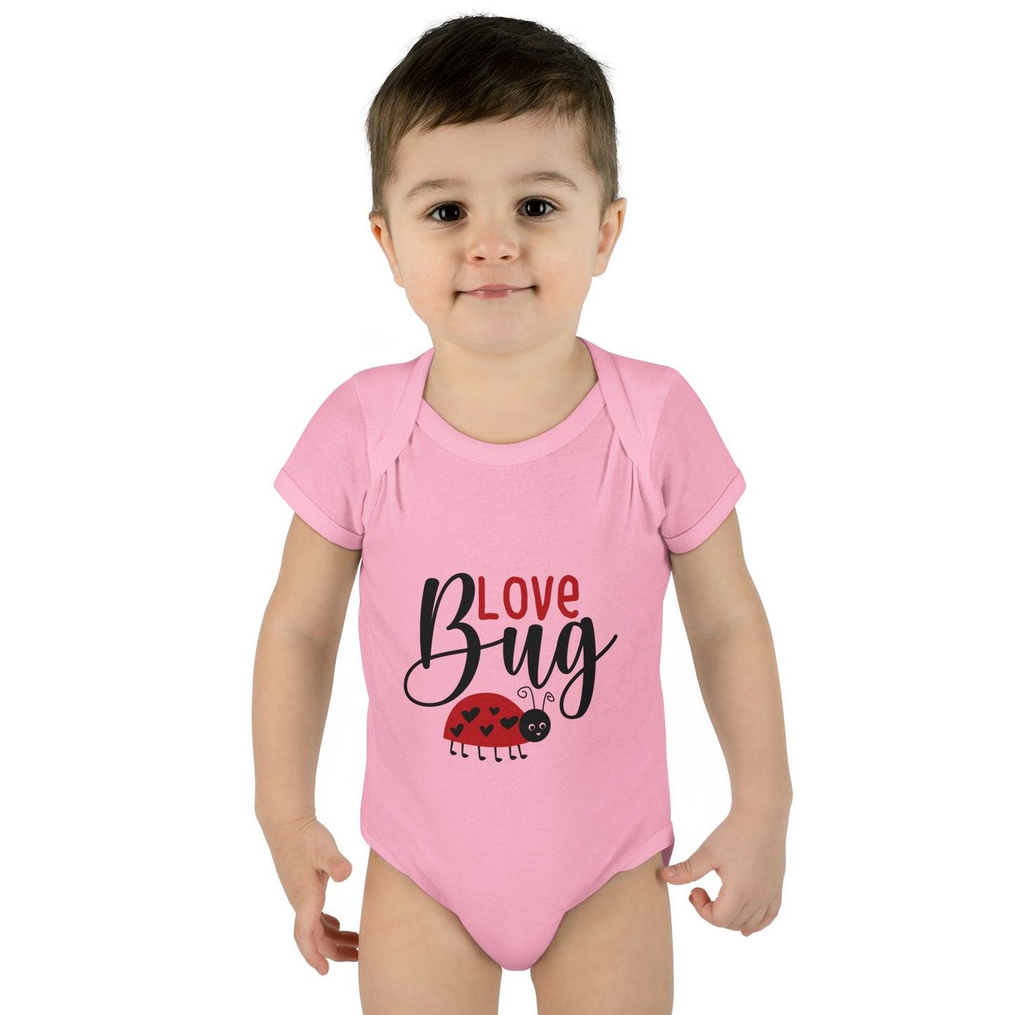 Love Bug Infant Bodysuit, Cute Baby Outfit, Toddler Gift, Baby Shower Present, Valentine's Day Apparel, Spring Fashion