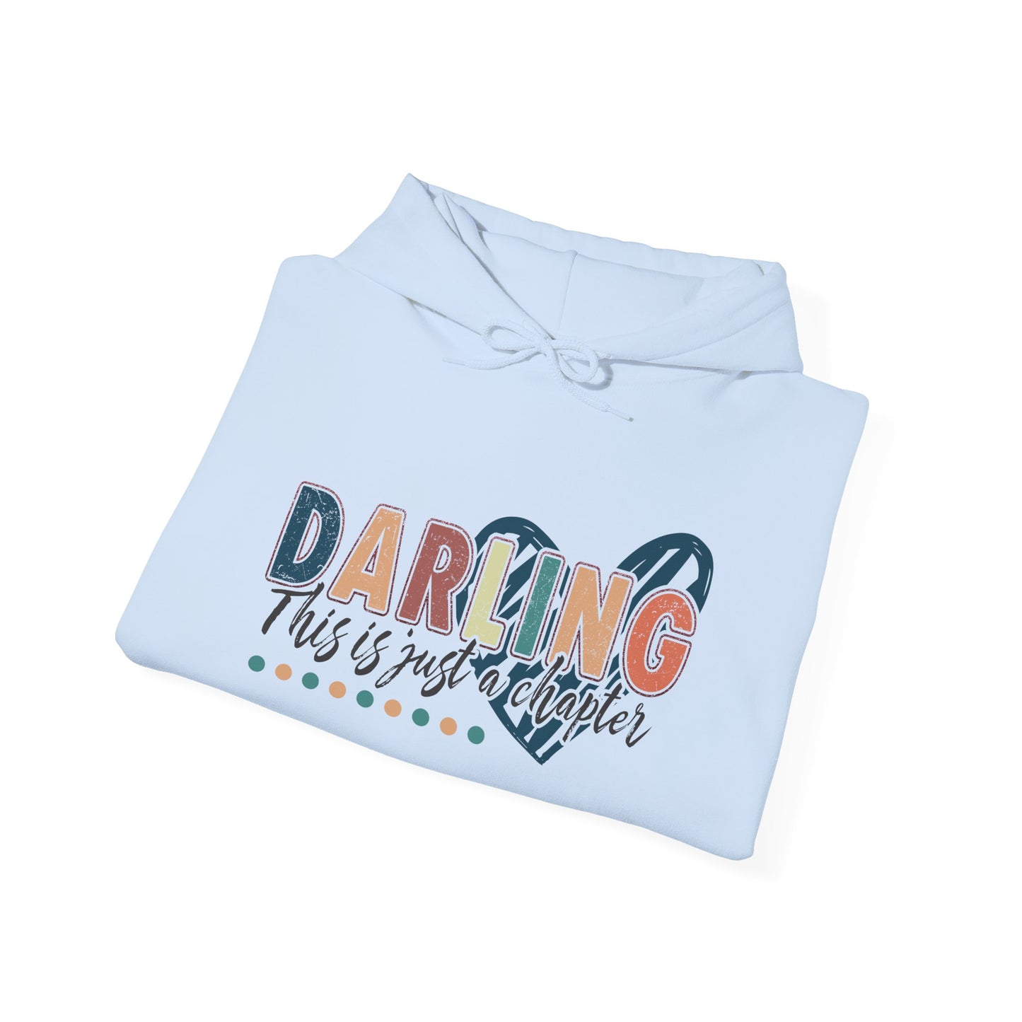 Darling Heart Hoodie - Cozy Unisex Sweatshirt, Perfect for Gifts, Valentine's Day, Love Theme, Everyday Comfort