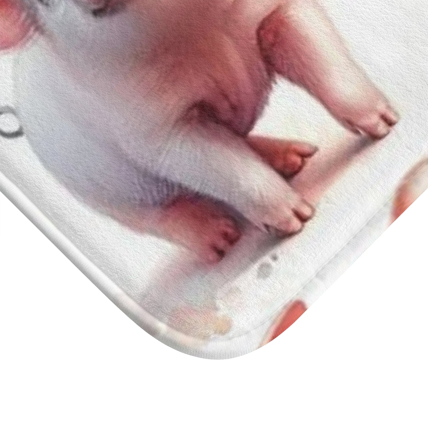 Cute Pig Bath Mat, Farmhouse Decor, Animal Lover Gift, Kitchen Rug, Bathroom Accessory, Easter Gift, Pig-Themed Home