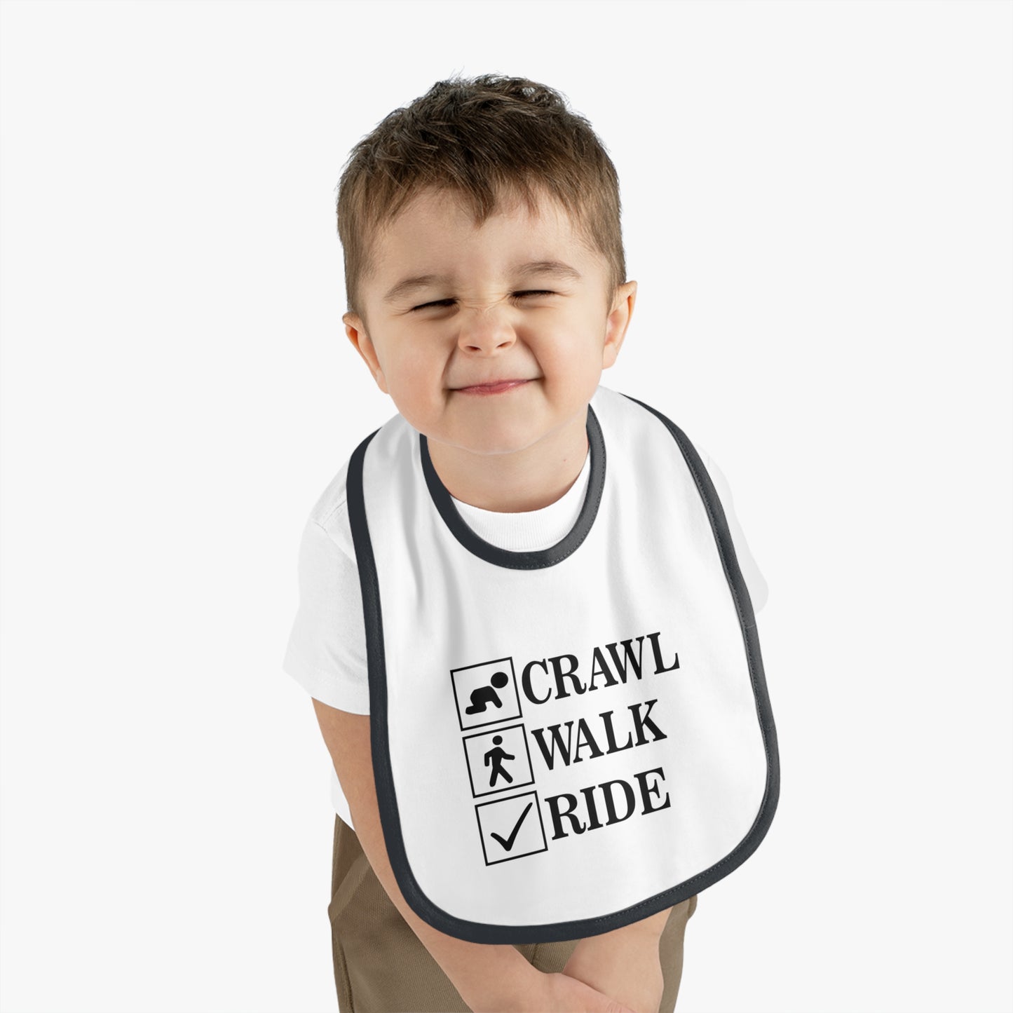 Cute Milestone Baby Bib, Baby Shower Gift, Fun Infant Bib, First Year Bib, Baby Feeding Essentials, Personalized Bibs