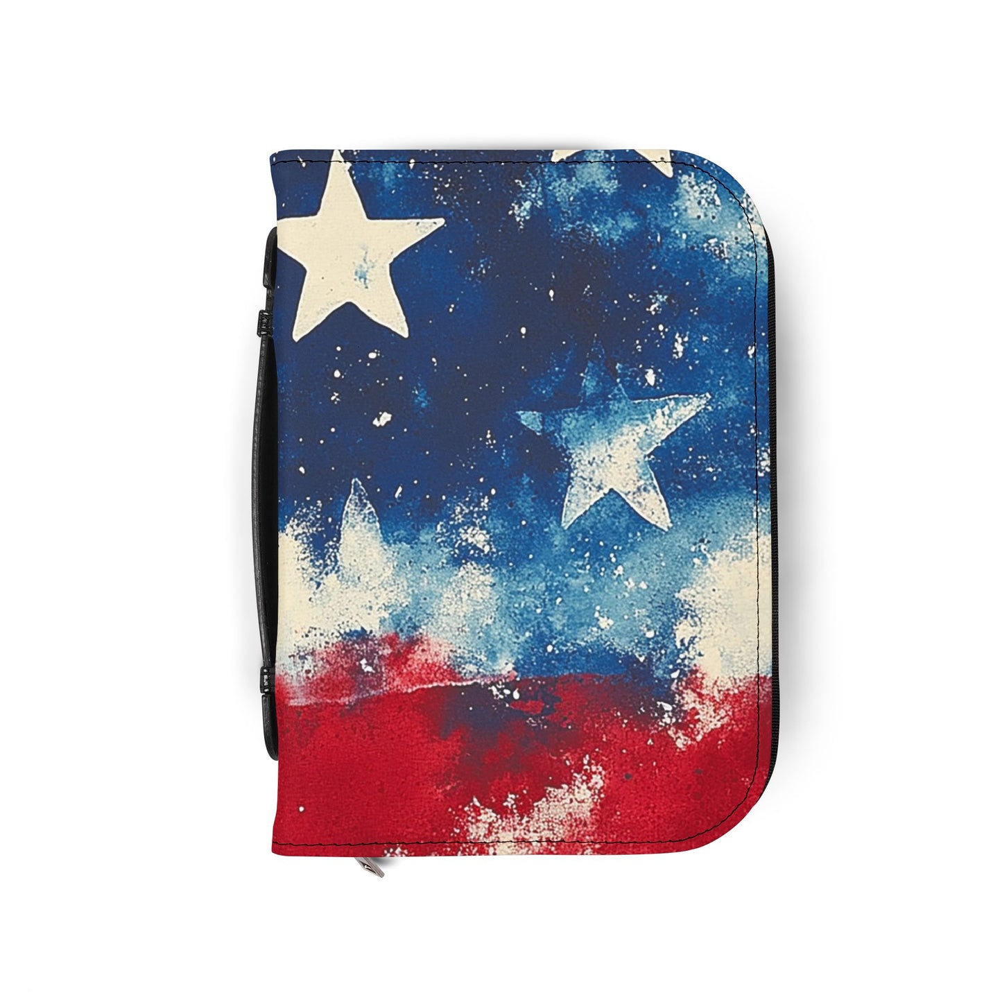 Patriotic Bible Cover, Faith-Based Gift, Devotional Organizer, Christian Accessories, Great for Holidays