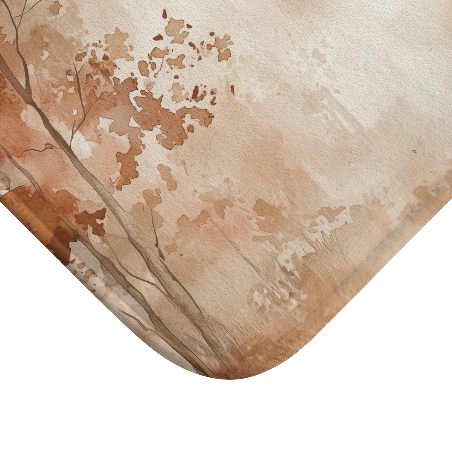 Autumn Forest Bath Mat - Cozy Decor, Bathroom Accessory, Fall Home Decor, Rustic Gift Idea, Nature Inspired Bathroom