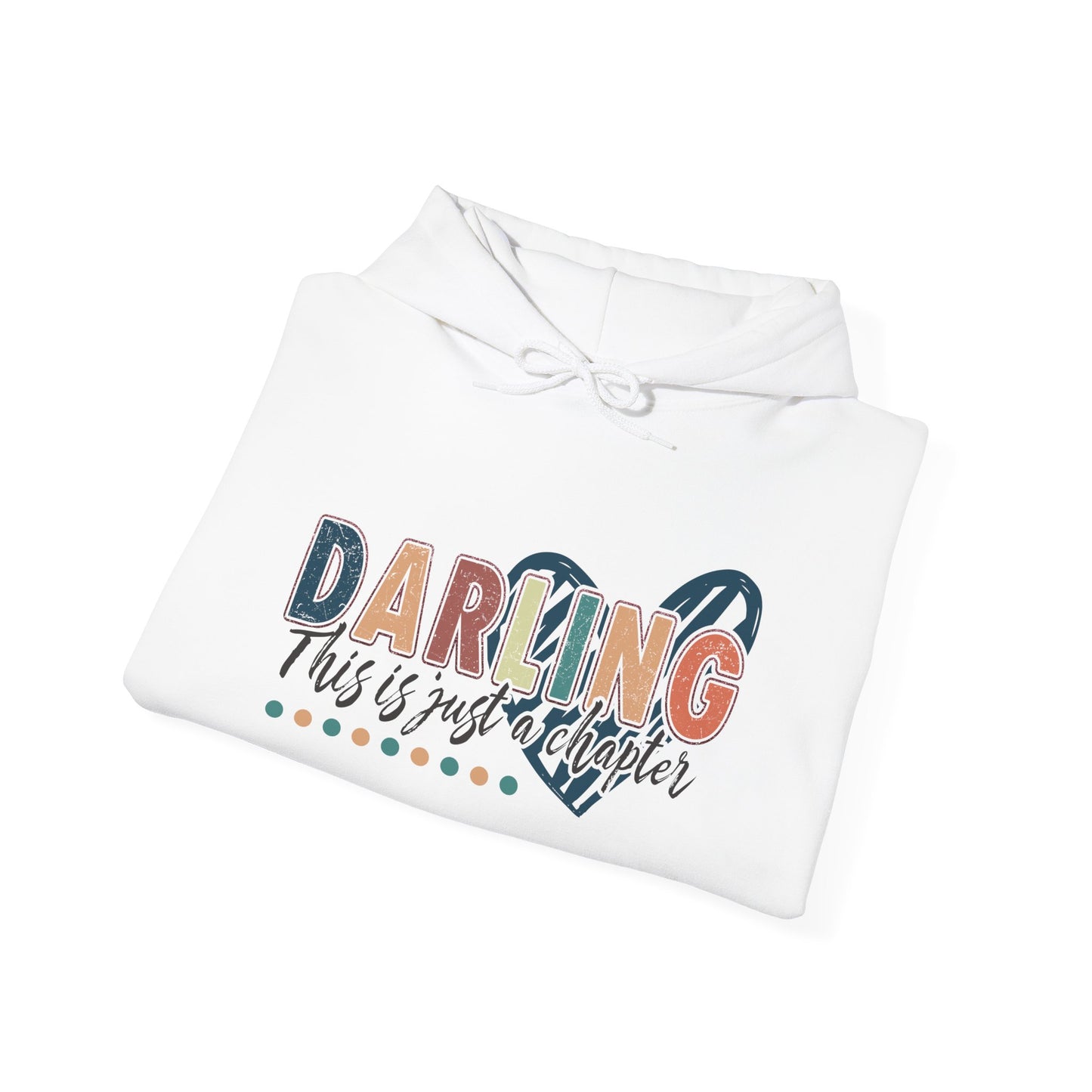 Darling Heart Hoodie - Cozy Unisex Sweatshirt, Perfect for Gifts, Valentine's Day, Love Theme, Everyday Comfort